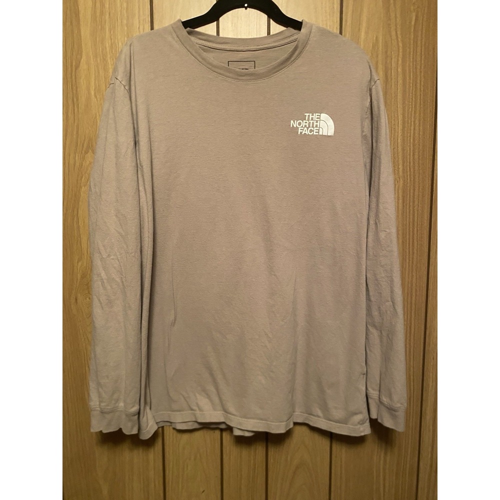 The North Face Long Sleeve Graphic T-Shirt Beige Do It Outside Since 66 Men's XL